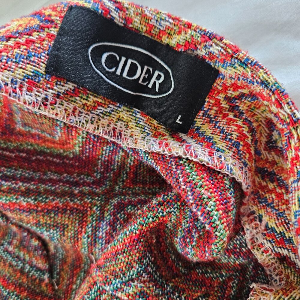 Cider multicolored geometric mini skirt - Picture 5 of 5